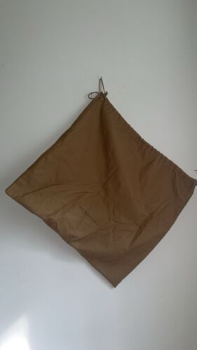 BURBERRY Grommet Hobo Shoulder Bag Beige/Black Leather Plain - Picture 10 of 10
