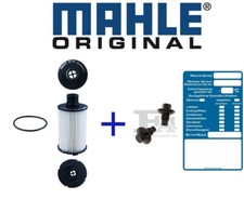 MAHLE Ölfilter + Ölablassschraube für JAGUAR F-PACE F-TYPE XE XF XJ XK