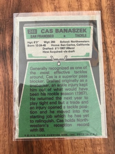 1975 Topps Football Cards #1-266 most EX/NM Set Break Pick to complete set ! - Picture 443 of 475