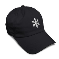 Soft Women Baseball Cap Snow Flakes Christmas B Embroidery Dad Hats for Men