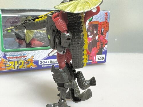 Transformers Beast Wars D-34 Independent Invasion Soldier CRAZYBOLT TAKARA 1999 - Picture 4 of 18