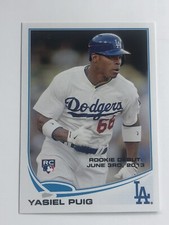 2013 Topps Update Yasiel Puig #US330 Rookie