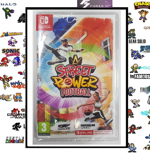 Street Power Football NINTENDO SWITCH NEUF NEW VERSION FRANÇAISE. - Picture 2 of 3
