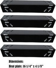 Steel Heat Plates for Kenmore 119.16144210, 119.162300, 119.162310 Gas Grills