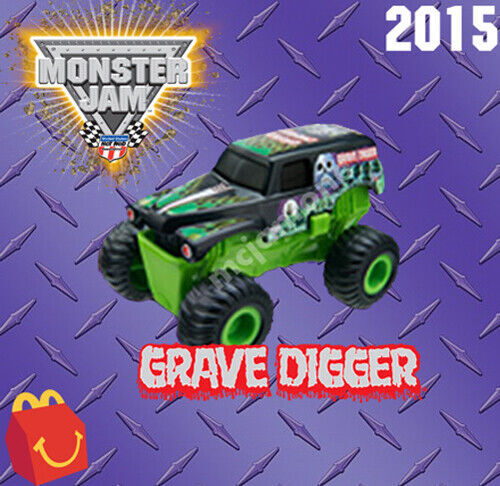 McDonald's 2015 MONSTER JAM 4x4 TRUCK Lifted Lift Trucks YOUR Toy CHOICE - Picture 13 of 17