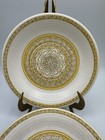 Lot of 4 Franciscan Hacienda Gold 6 3/4” Earthenware Bread / Dessert Plates  USA