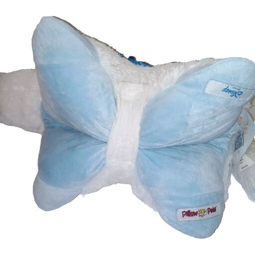Pillow Pets Disney Princess Cinderella 18 Inch Plush Horse White And Blue - Picture 7 of 10