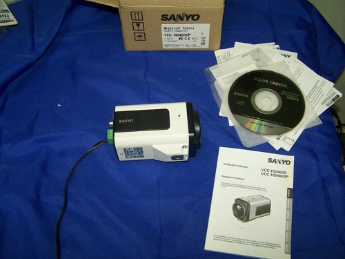 Sanyo VCC-HD4600P HD camera HDMI secuirty network livestream,SD record  6.3-63mm - Picture 1 of 6