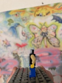 LEGO STAR WARS Han Solo Minifigure 7190 Blue Legs (FALCON) sw0014