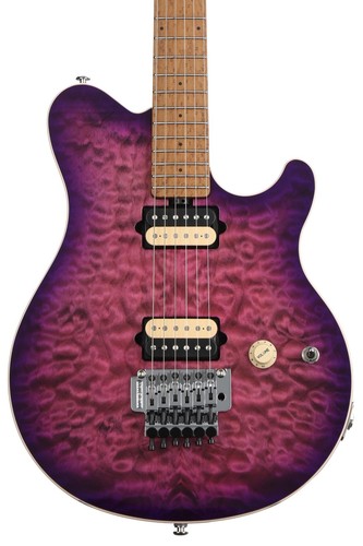 Ernie Ball Music Man Axis Electric Guitar - Olallieberry Quilt