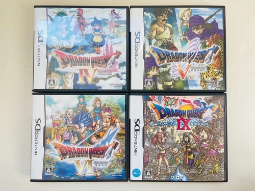 Nintendo DS 3DS Dragon Quest IV V VI VII VIII IX XI Japanese Game Tested Used JP - Picture 14 of 121