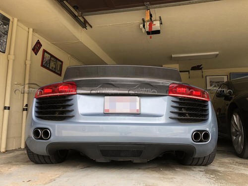 KIT DE CARROCERÍA ALERÓN COLA PATO FIBRA CARBONO AUDI R8 V10 ESTILO LB PARA AUDI R8 V10 2006-2012 LIP - Imagen 9 de 12