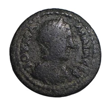 Roman Provincial AE25 Julia Mamaea 225-35 AD Lydia-Saitta