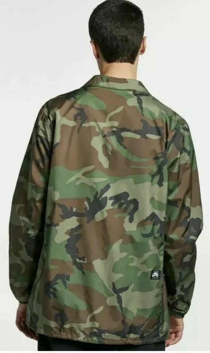 Nike SB Skateboarding Camo Windbreaker Jacket Sz X Small XS Nike SB Skateboarding Camo Windbreaker Jacket Sz X Small XS