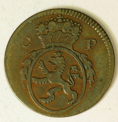 PFALZ-ELECTORAL PFALZ 1/4 Kreuzer 1773 - Copper - Karl Theodor - 375 - Picture 2 of 2