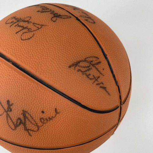 Michael Jordan 1984 Team USA Olympics Team Signed Basketball JSA COA - Picture 11 of 13
