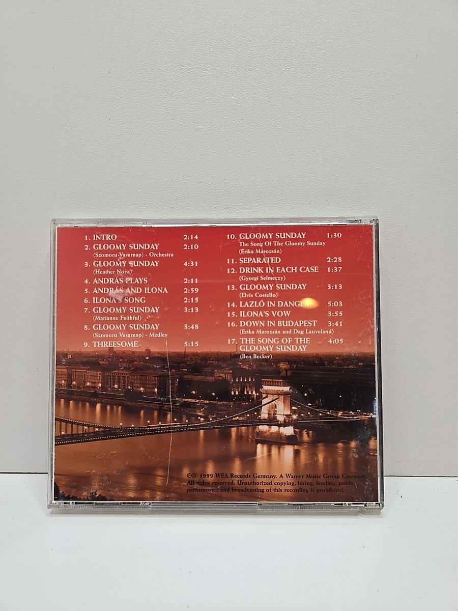 Gloomy Sunday Original Music Soundtrack CD PROMO | eBay