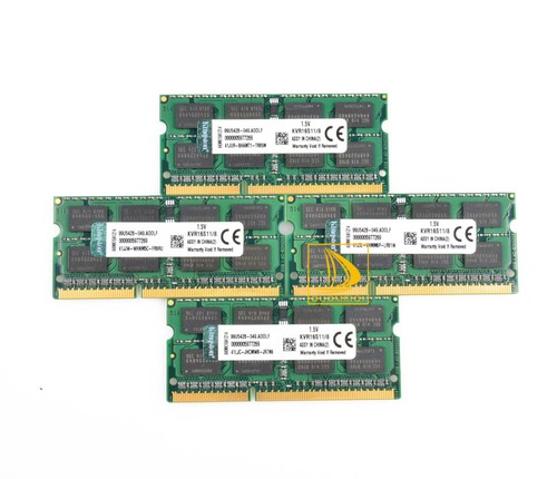 Kingston 10x 8GB 2RX8 PC3-12800S DDR3 1600Mhz 204Pin SODIMM Laptop Memory RAM - Picture 4 of 10