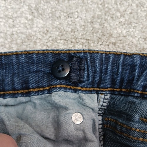 Urban Star Jeans Boys Size 14 Blue Denim Straight Leg 5 Pocket Design Comfort - Picture 4 of 11