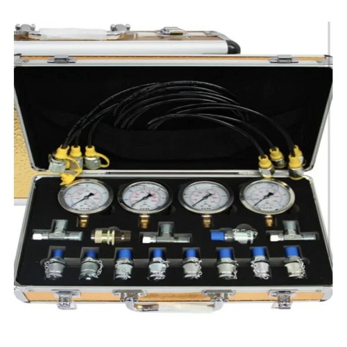 Excavator Hydraulic Oil Pressure Gauge Hydraulic Pressure Gauge Set Hydraulic - Picture 11 of 17