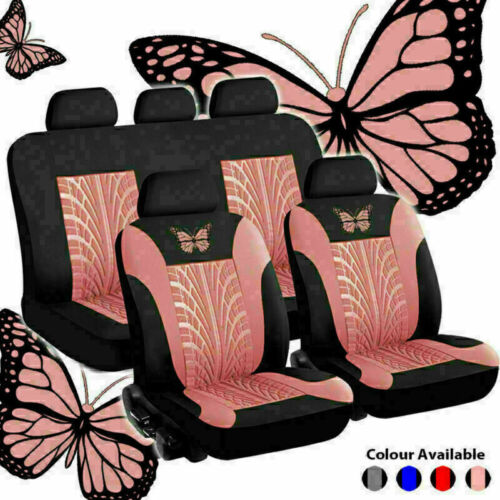 4/9pcs Universal Car Seat Covers for Sedan SUV Auto Truck Van Protectors US - Picture 5 of 14