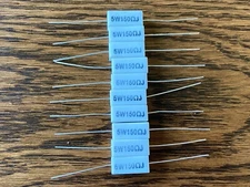 10 New 150 ohm 5W 5-Watt 5% Supertech Cement Resistors for Vintage Stereo