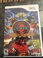 Chaotic: Shadow Warriors (Nintendo Wii, 2009) No Card. Free $hipping. 