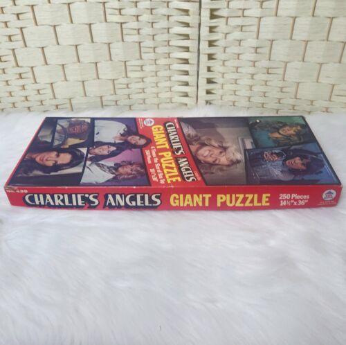 Vintage 1977 Charlie’s Angels Giant Puzzle 250 PC 14.5” x 36” #439 - Picture 6 of 12