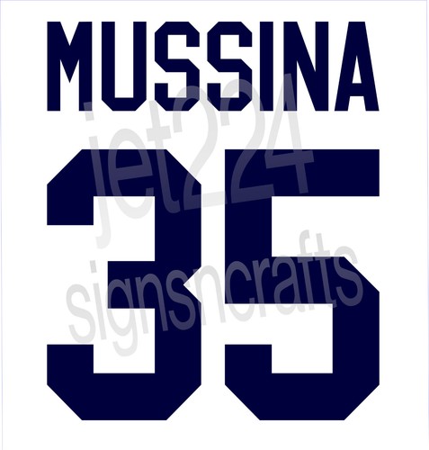 NY Yankees STICKER DECAL 2000's A-Rod Soriano Mussina Sabathia Gregorius - Picture 19 of 30