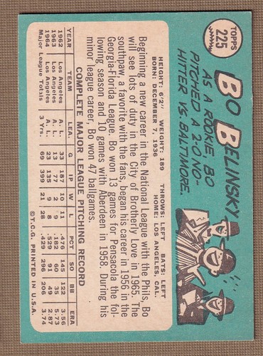 1965 Topps Baseball (177-264) * You Pick * Conditions Listed - Picture 62 of 104