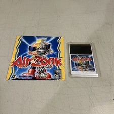 Air Zonk (TurboGrafx-16, 1992) HuCard + Manual Tested Working