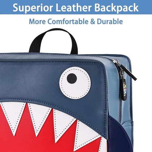 iPlay, iLearn Shark Kids Luggage, Boys Carry on Suitcase, 18" Hardside Travel Lu - Picture 5 of 7