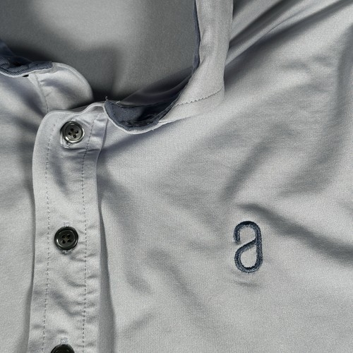 Camisa Polo de Golf Greyson Informal Albany - Para Hombres Talla Mediana M Azul Claro - Imagen 4 de 14