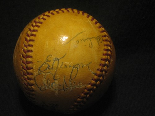 1963 NEW YORK METS TEAM (10) SIGNED AUTOGRAPHED ONL BASEBALL- JONES, SNIDER + - Picture 5 of 10