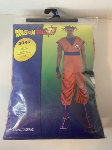 Dragon Ball Super Goku Costume Adult L XL Cosplay Anime 6 Pieces