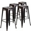 flash furniture 4-ch-31320-30-bq-gg black backless metal stool,30"