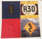 Lot Of 4 Rush Concert Tour Program R30 Snakes Arrows Counterparts Hold Yer Fire