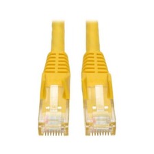 Tripp Lite Cat6 Gb Snagless Molded Ethernet CableN201-003-YW 3ft M/M Yellow(3pk)