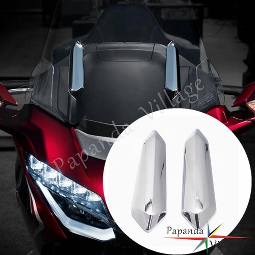 Windshield Strut Covers Accent Trims For Honda Gold Wing GL1800 Tour DCT Airbag - Picture 2 of 10
