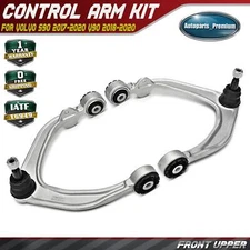 2x Front Upper Suspension Control Arm and Ball Joint Assembly for Volvo S90 V90
