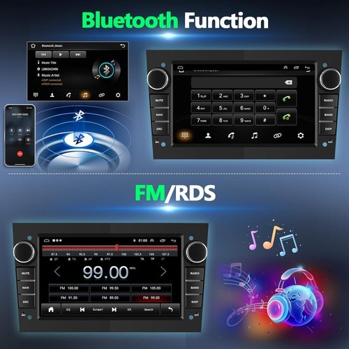 Android Autoradio GPS NAVI Für Opel Zafira B Corsa C D Astra G H Vivaro Vectra C - Bild 11 von 12