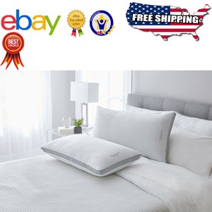 Hotel-Premier-Collection-King-Pillow-by-Member-039-s-Mark-2-pk-Free-Shipping
