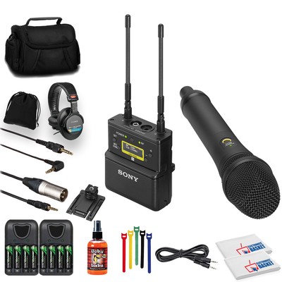 Sony UWP-D22 Camera-Mount Wireless Cardioid Handheld Microphone System (UC14:
