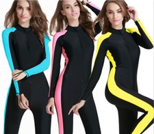 New Women Dive Suit Scuba Snorkeling Diving Jump Surf Full Body Wetsuit Swimsuit