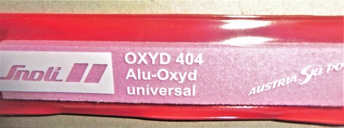 Ski-Service, Zubehör, Alu-Oxid-Stein universal pink 120mm, neu - Bild 2 von 2
