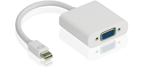 Thunderbolt/Mini Display Port zu D-Sub VGA Buchse Adapterkabel für Macbook - Bild 2 von 3