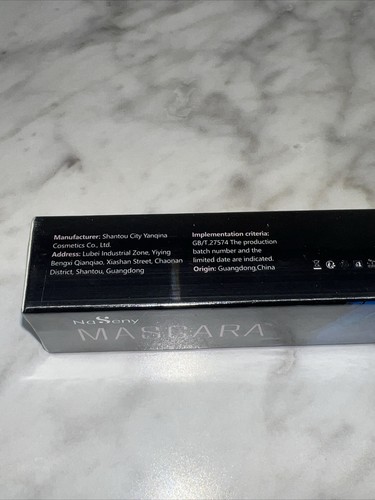 Naseny lila wasserfeste Wimperntusche Volumen & Länge 4D Seidenfaser wischfest - Bild 2 von 4