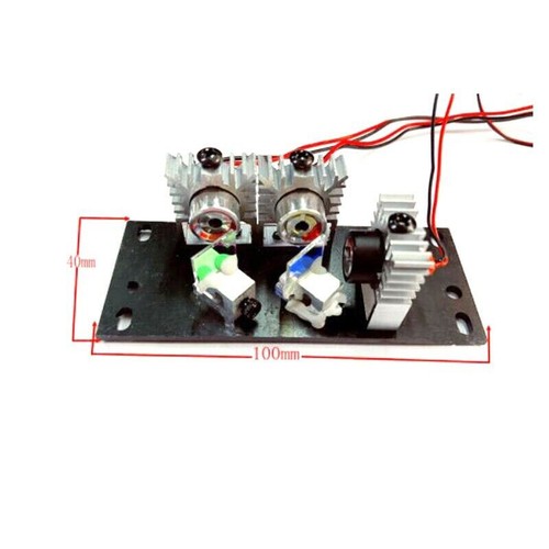 RGB 500mW Weißlicht Vollfarbe Rot Grün Blau Laser Modul TTL 12V Bühnenlicht - Bild 6 von 7