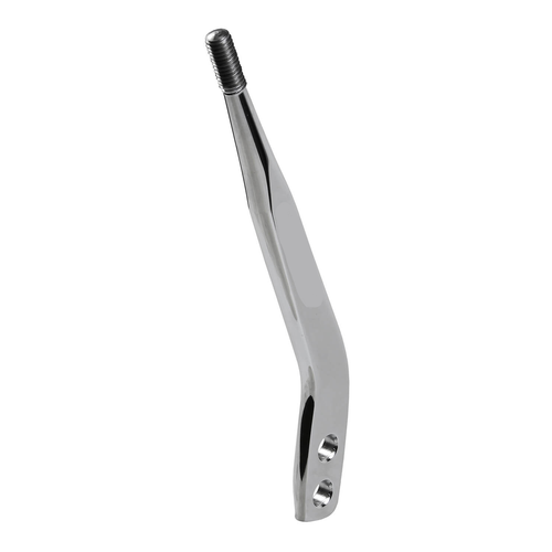 Palo cromado liso de 8" #0015 para palancas de cambios Hurst 1983-2004 Mustang 5 o 6 velocidades - Imagen 5 de 6