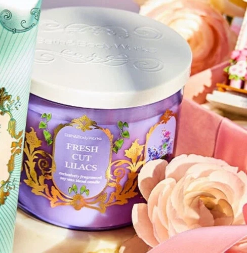 NEW 2025 Bath And Body Works 3 Wick Candle Spring Summer DISNEY Collections
